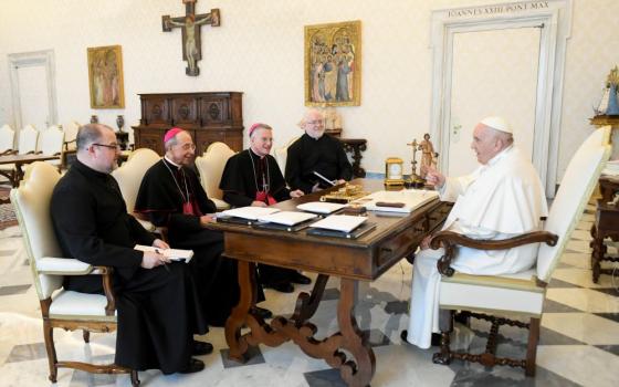 Pope Francis meets with USCCB leadership in April